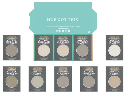 Rust-Oleum Kitchen Cupboard Paint in Satin Finish – Restful Neutrals Tester Box