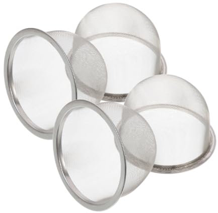PAMINGONO 4piezas Colador De Té De Acero Inoxidable Filtro De Malla Fina Para Tetera Accesorios De Infusión De Té