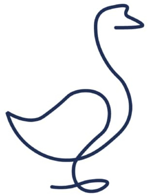 Tattwo.me - 2 veckors vattenresistenta tillfälliga växttatueringar - rovfågel i linjekonst - EU-överensstämmelse - Vegetabiliskt bläck - Storlek : 5 X 5 cm(P0608)