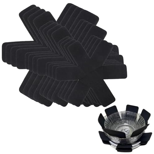 12 Pcs Pan Protectors For Stacking, Pan Separators Protectors, 3 Different Size Pot Protectors For Stacking, Pan Separators Protectors For Stacking And Separating Various Types Of Cookware(Black)
