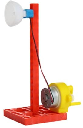 F Fityle Kit scientifico con Dinamo elettrica, Kit per esperimenti scientifici, Modello didattico Facile da Usare, Giocattolo da Costruzione