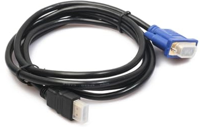 SHINEOFI Câble Adaptateur vers Vga Mâle Plaqué Or Broches HD Compatible Home Cinéma Pc Projecteur