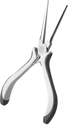 Pinze per unghie in gel per scolpire e scolpire le unghie, in acciaio inox, curve, per manicure e pedicure, per salone e uso domestico, clip modellante per scultura