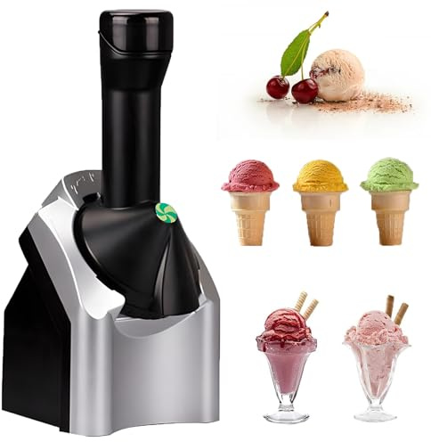 Soft Serve Maker for Dairy-Free Frozen Desserts, Fruit Soft Serve, Sorbet, and Frozen Yogurt