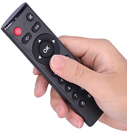 Mxzzand Télécommande Mini TV Box Compatible avec Tanix TX5 Max TX3 Max TX6 TX92 H6 pour TV Box IPTV
