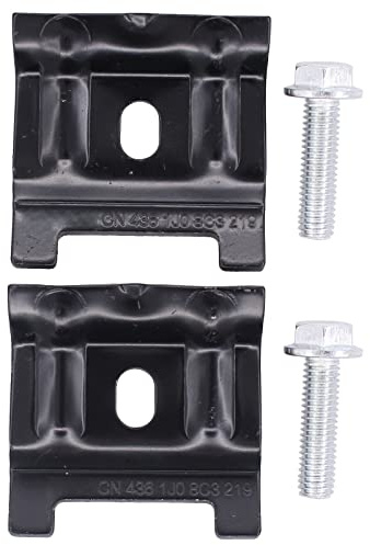 Doo Engy Klemmleiste Batterie Batteriehalter Akku Halteklammer Halteklemme Batterieaufnahme mit Schrauben Bolzen für Golf 4 Golf 5 Plus Golf 6 Golf 7 New Beetle Je-tta Pa-ssat Ti-guan CC Eos 1J0803219