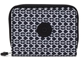 Kipling Damen Money Love Geldbörsen, Signaturdruck, 7.25''L x 4''H x 1.25''D, Damen Money Love Geldbörsen