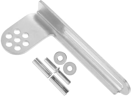 Uonlytech Hinge Replacement for Freezer Door Metal Hinges with Thick Bearing Smooth and Quiet Sliding and