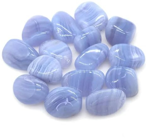 Natürliche Trommelsteine, Massenerz, Kies, Probe, Heilkristalle, Quarz, Energieedelsteine, Mineralien, Aquarium, Garten, Zuhause, Blaue Spitze, 50 g