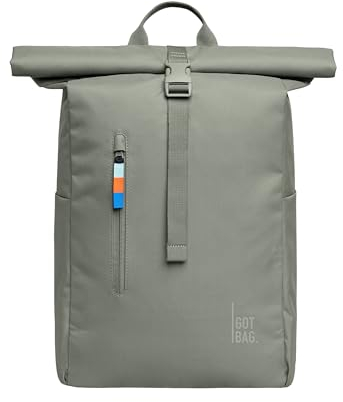 GOT BAG Rucksack Rolltop Easy | Laptop Rucksack Wasserabweisend mit 16“ Laptoptasche | 31 Liter Füllvolumen Rollrucksack (bass)