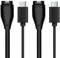 peaceking 2 Pièces Câble de Charge USB pour Montre Garmin – Compatible avec Fenix 7, Fenix 6, Fenix 5, Venu, Forerunner, Vivoactive, Instinct – Charge Rapide et Sécurisée (USB-C)