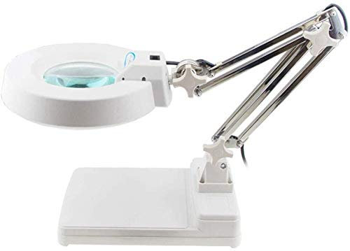 Screen Magnifier Desktop Magnifier with LED Light Old Reading Electronic Exhumation Welding Inspection Magnifier with LED Light