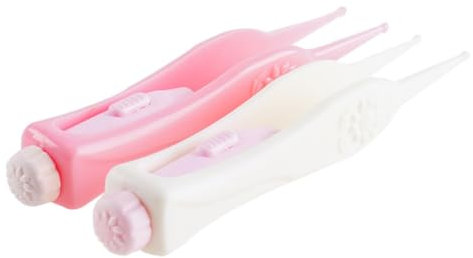 JOINPAYA 2pcs Flexible Plastic Ear Cleaning Tool Led Earwax Remover for Toddlers Boys and Girls Ear Cleaner Visible