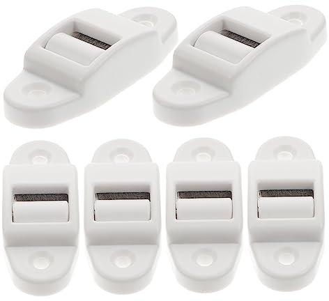 ibasenice 6pcs Pulley Cleaning Brush Plastic Belt Guide Roller Shutter Belt Guide for Roller Surface-mounted