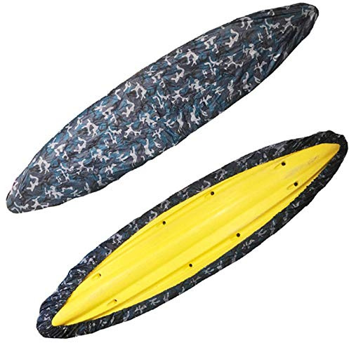 Telo Copri Barca, Tenda da Esterno, Kayak, Canoa, Telo Antipolvere, Protezione Solare, Telo Copri Barca Adatto per Barche da Pesca da 2,1 a 6 m, Kayak e Canoa (Dimensioni Oceano).