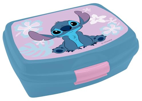 Boîte à déjeuner Stitch Simply 600 ml PP | Boîte à déjeuner | Boîte à casse-croûte | Boîte à goûter | Disney | Jardin d'enfants