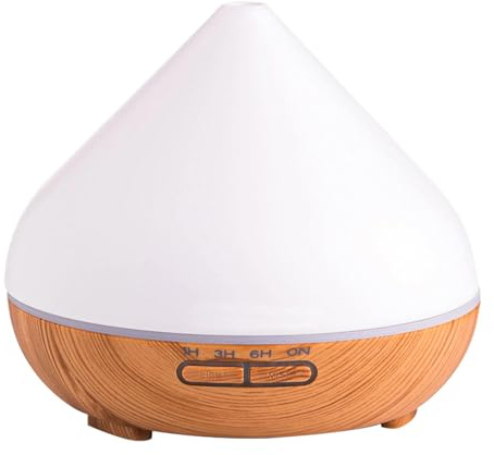 500ml Essential Oil Diffuser, Aromatherapy Diffuser with Colour Changing LED Lights & 4 Timer,Ultra-Quiet Operation & Auto Shut-Off for Home, Office, Bedroom, Yoga, Spa, Nurse