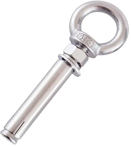 Pernos de expansión M14 alta resistencia, anclajes fijación, pernos elevación acero inoxidable 304 for paredes ladrillo hormigón, x 90 mm(M14x110mm)
