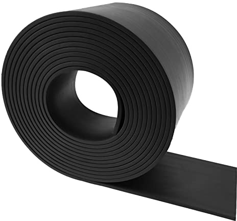 Bande de Caoutchouc Tapis Caoutchouc néoprène antidérapant Plaque néoprène pour Joints Protection Contre Les Vibrations Couverture Bricolage (50mm×3mm×6m)