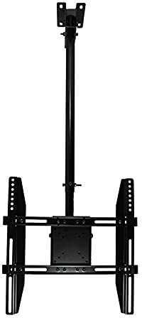 Support TV mural pivotant à 360° et inclinable pour téléviseurs plats et incurvés de 26 à 55 jusqu'à 45 kg, motifs multiples