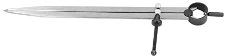 Ausla Divisor de Ala, Pinzas Divisorias Ajustables, Tuerca de Resorte para Marcar Cuero en Madera, Plástico y Metal (250 mm)