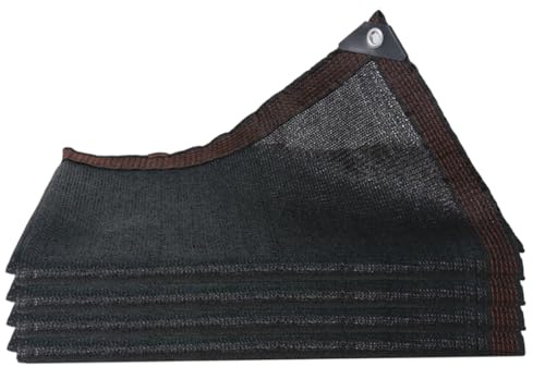 Rete per foglie per piscina, Rete per foglie per piscina, Copertura interrata Copertura in nera da 6, 56x6, 56 piedi, Nuoto con blocco UV in Pe ad alta densità per uso esterno.