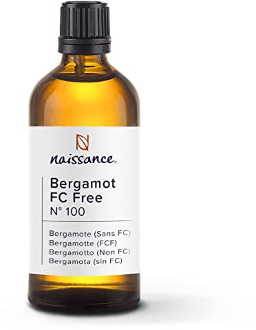 Naissance Bergamotte Ätherisches Öl (Nr. 100) - 100ml - 100% Naturreines Furocumarine-Frei Bergamotteöl für Naturkosmetik, Massage, Aromatherapie - Duftöl für Aroma Diffuser