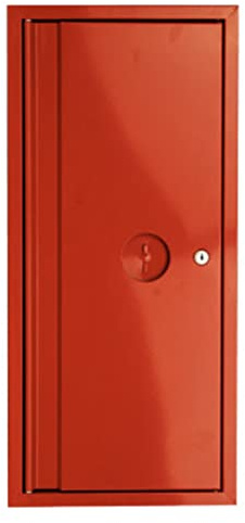 Armoire de sécurité en tôle d'acier pour extincteur 6 kg encastrable verrouillable