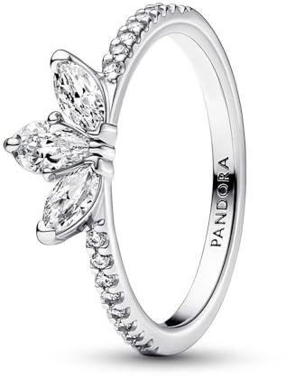 Pandora Timeless Cluster-Ring Herbarium, Sterlingsilber, mit klarem Cubic Zirkonia