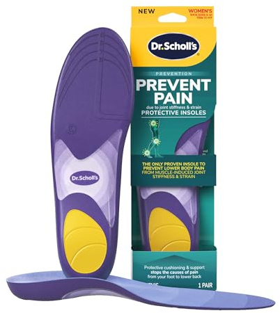 Dr. Scholl's Shoe Insoles for Women, Arch Support Shoe Inserts, 1 Pair