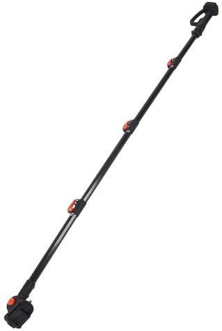 Poste de Extensión, Podadora de Ramas Altas de Aluminio Inalámbrico, Tijeras de Podar, Poste Telescópico de Motosierra, para Recortar Ramas Altas y Bajas, Verduras, Malas Hierbas