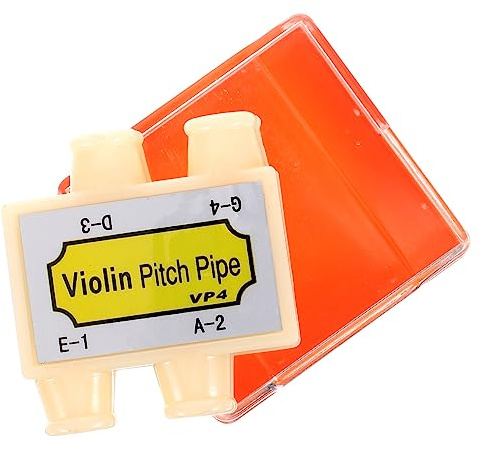 ibasenice Professioneller Vierloch Violin Stimmgerät Tuner Aus Kunststoff Tragbarer Mundblas Tuner Für Geigen Und Erhu Leichtes Musiker Stimmwerkzeug Zum Präzisen Stimmen Und Üben