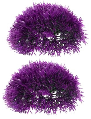 POPETPOP Artificial Plant Pendants Hanging Grass Balls Wedding Vine Pendants Imitated Plant Balls Realistic Grass Decor for