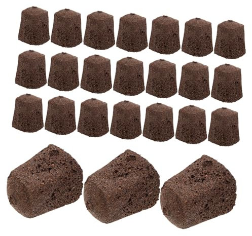 Toyvian 30pièces Fournitures Hydroponiques Terreaux De Culture Racines De Remplacement Tourbe De De Croissance Blocs De Tourbe Accessoires De Jardinage Terreaux pour Culture Hydroponique k