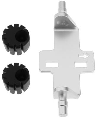 Briny River Kit de descenso de asiento ajustable para motocicleta compatible con BMW R1200GS LC 2013-2019 (plateado)