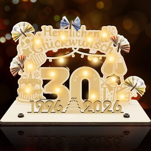 GothicBride 30 Geburtstag Geschenk Mann Frauen, 2026 Geldgeschenke