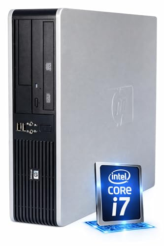HP RP5800 Silent Business Office Multimedia Computer mit 3 Jahren Garantie! - Intel®Core i7® 2600-8 Threads, 3.80 GHz - 32 GB - 1000 GB SSD - DVD - WLAN - Windows 11 Prof. - MS Office 2010 - #8421