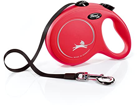 FLEXI® Classic Tape Retractable Dog Leash, Large, 16 ft - Red