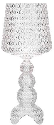 Kartell Mini Kabuki, Lampada da Tavolo Dimmerabile, Cristallo, 30 x 70 cm, Indoor