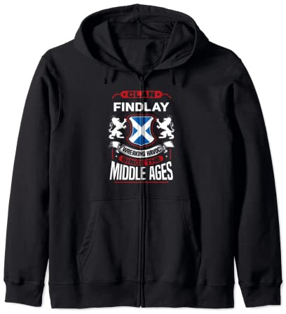 Clan Findlay Scottish Surname Family Reunion Scotland Zip Hoodie