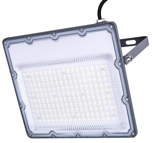 MIWATT 150W Style ultra-fin Projecteurs LED Extérieur, IP66 Etanche, 15000LM, Spot LED Extérieur, 3000K Blanc chaud, Eclairage de Sécurité, pour Jardin Terrasse Garage Patio Grange Cour