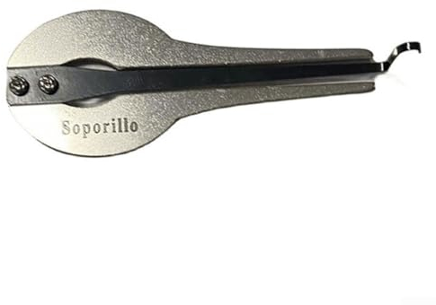 Carpango Tragbare Maultrommel, russische Mundharmonika (große Größe, Messing, antikes Messing, D-Dur)