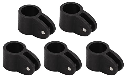 Dilwe Bimini Top Eye End CapBoot Bimini Top Fitting Slide Cap, Marine Pipe Eye End CapBootsabdeckungen (1(25mm