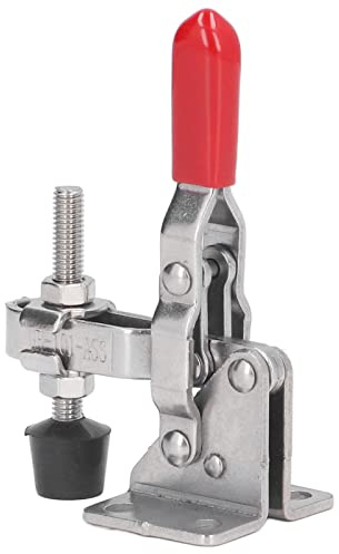 Stainless Steel Toggle Clamp, Vertical Toggle Clamp Stainless Steel Woodworking Toggle Clamp Hand Stable Holding Clamp Tool Heavy Duty, Toggle Clamps