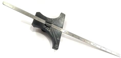MachEl General DIY Workshop Essential 6 (150 mm) Depth Gauge for Metal & Woodworkers and Machinists