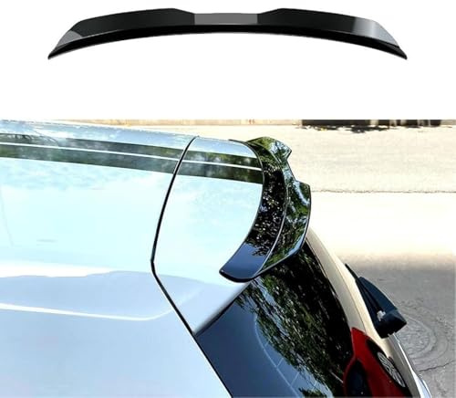 CQOIMQ Heckspoiler für Mini Countryman R60 F60 One/S/Cooper/JCW 2010-2018 2019 2020 2021 2022 2023, Kofferraumspoiler Auto Spoiler Lippe Heckflügel Kratzfest Tuning Auto Zubehör,Gloss Black