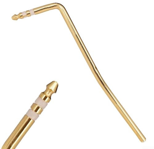 Single Swing Tremolo-Hebel für E-Gitarre, Metalldesign, passend für die meisten Tremolo-Brücken (Gold)