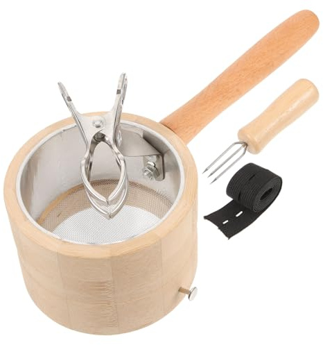 Moxibustionsbrennerkasten 1 Satz und Metall mit Elastischem Gurt