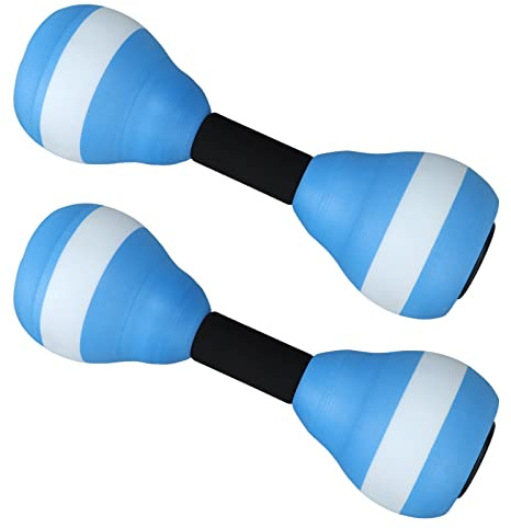 Taidda Haltères Flottants Aquatiques à Forte flottabilité pour Enfants, équipement de Fitness pour Exercices Aérobiques, 2 Paires D'haltères Aquatiques pour Sports de Pataugeoire