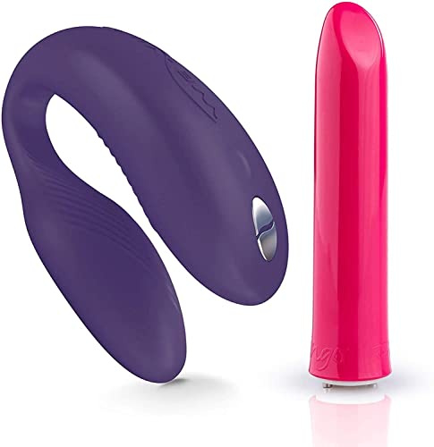 We-Vibe Anniversary Collection Sextoyset für Paare - 1x Paarvibrator und 1x Bullet-Vibrator - Set aus Sync und Tango - mit Fernbedienung und App-Steuerung - Wasserdicht